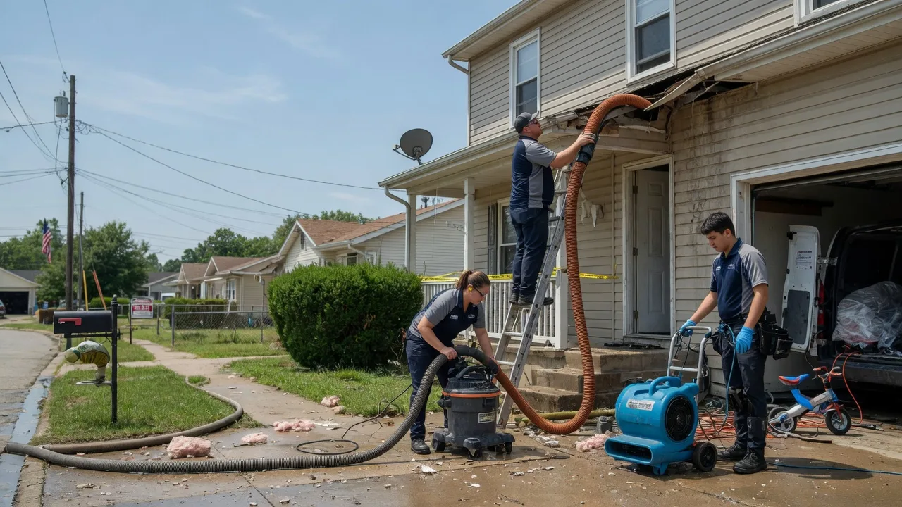 Water Damage Restoration in Laura, IL near me